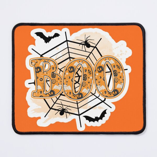 Item preview, Colorful BOO Halloween Spider Design designed and sold by petpuppymania.