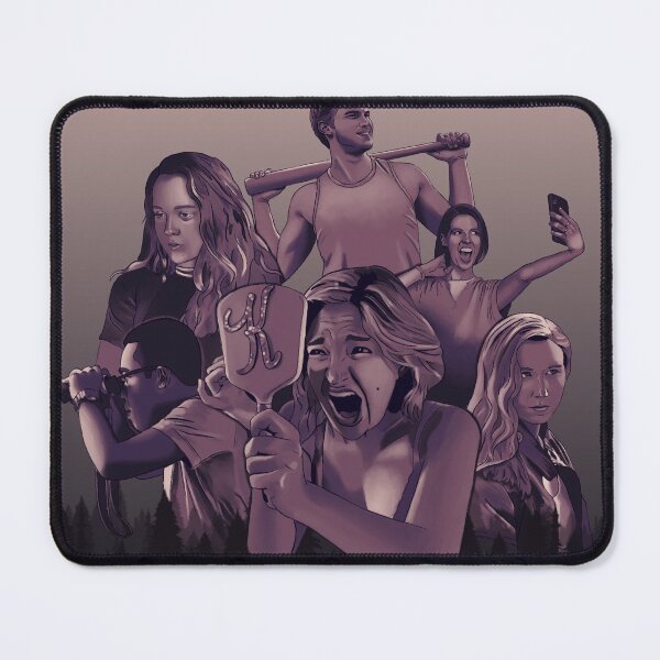White Girl Apokalypse poster Mouse Pad