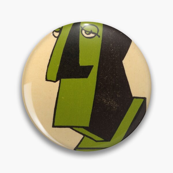 Item preview, Green Easter Island Head designed and sold by RapTops.