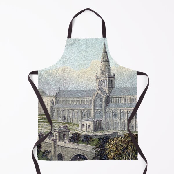 Item preview, Vintage Illustration of Glasgow Cathedral designed and sold by yourscotland.