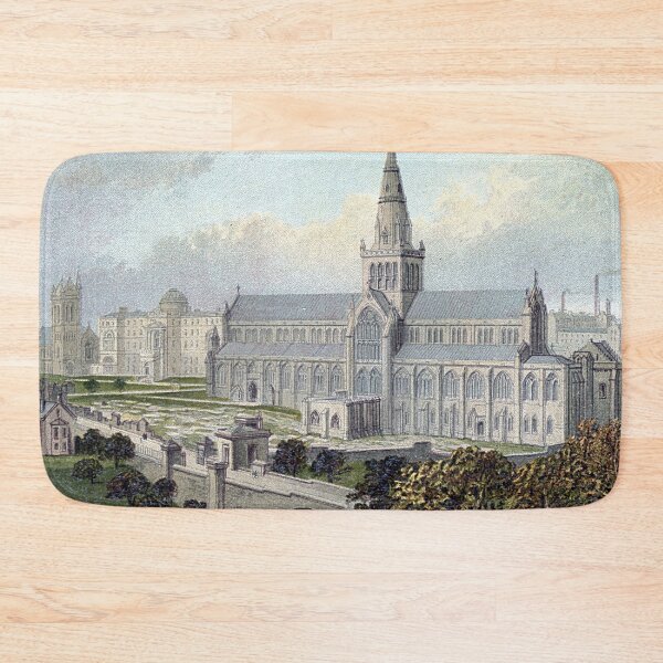 Item preview, Vintage Illustration of Glasgow Cathedral designed and sold by yourscotland.