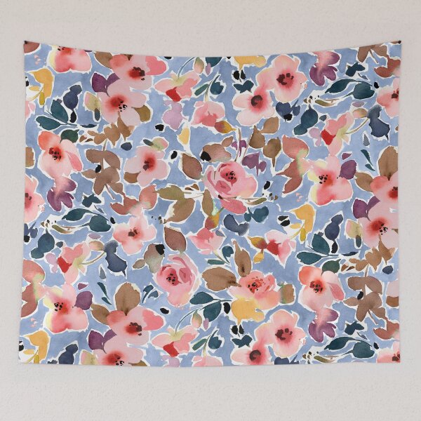 Item preview, Garden Roses Background designed and sold by lunaisdrawing.