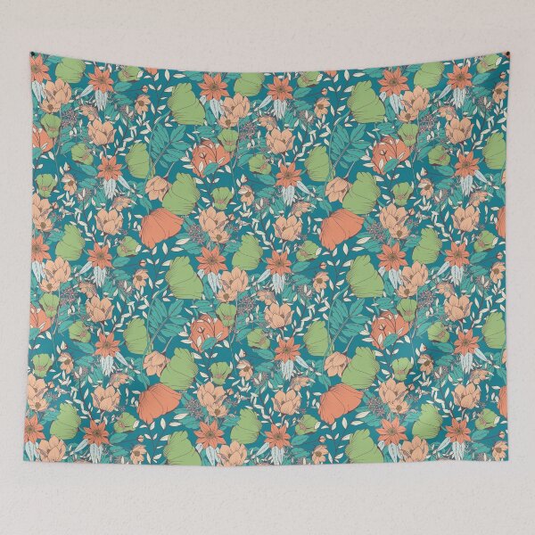 Item preview, Botanical pattern 012 designed and sold by BlueLela.
