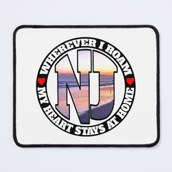 Item preview, Heart Stays Home - New Jersey designed and sold by DonDota.