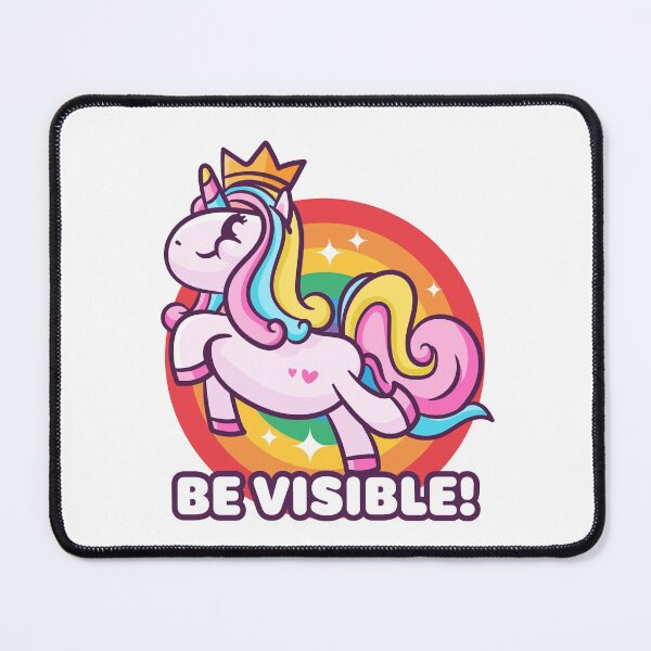 Item preview, Be Visible Pride Month Love Wins designed and sold by StickerbashCo.