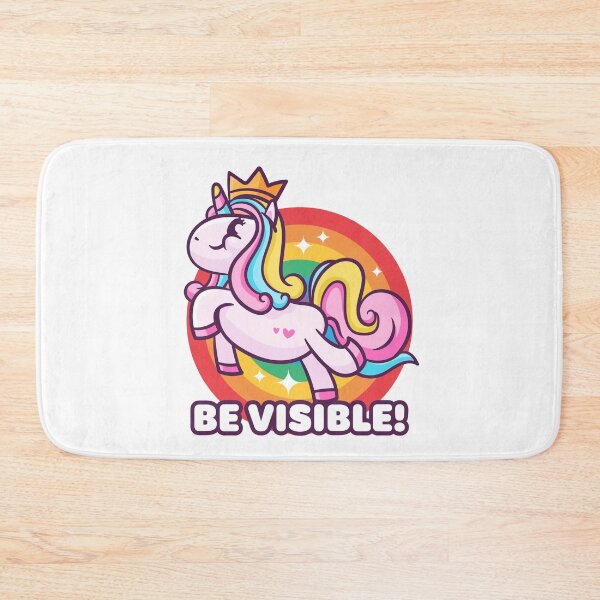 Item preview, Be Visible Pride Month Love Wins designed and sold by StickerbashCo.