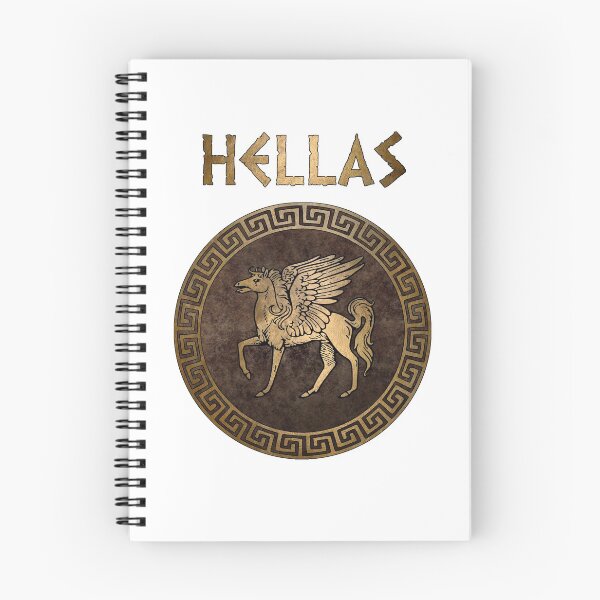 Item preview, Hellas Ancient Greece Pegasus Symbol designed and sold by Agema Apparel.