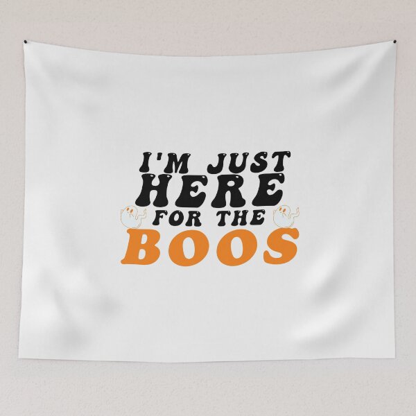 Item preview, I'm Just Here for The Boos; funny Gift for Halloween 2021 designed and sold by dorento07.