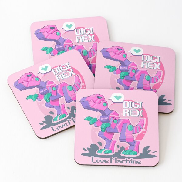 Item preview, Love Machine T-Rex - Dinosaur designed and sold by Ravensdesign.