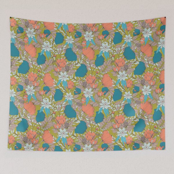 Item preview, Botanical pattern 013 designed and sold by BlueLela.