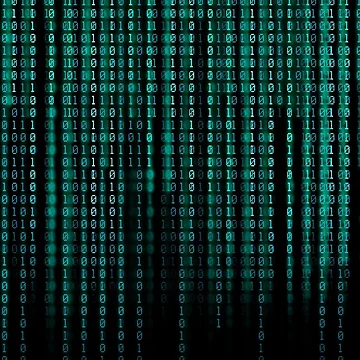 Artwork thumbnail, Matrix Binary by RiggsBubble