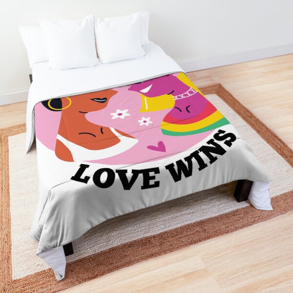 Love Wins Love Is Love Pride Month Comforter
