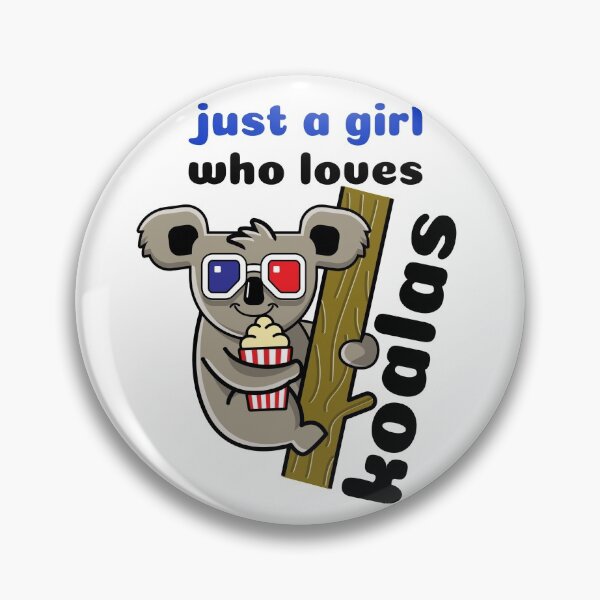 Item preview, Just a girl who loves koalas - 3D designed and sold by Good-tees.