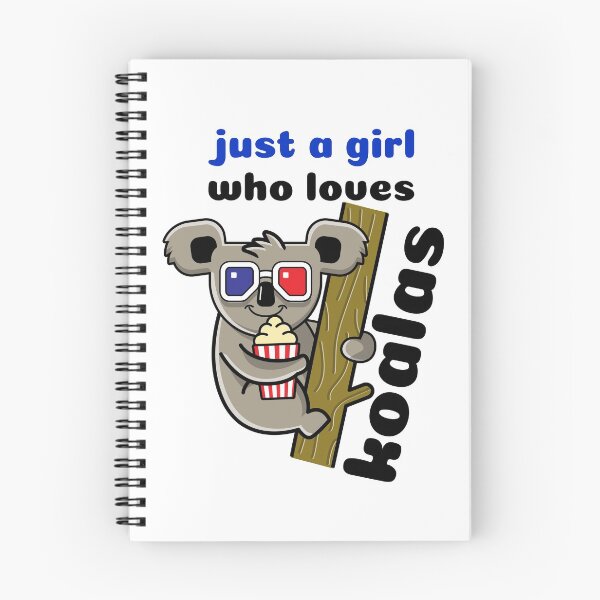 Item preview, Just a girl who loves koalas - 3D designed and sold by Good-tees.
