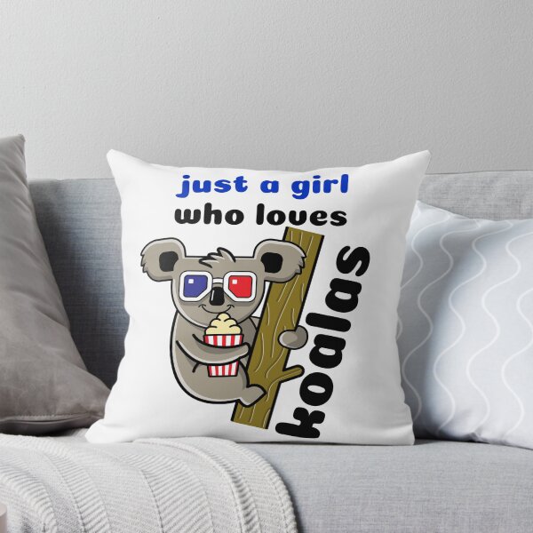 Item preview, Just a girl who loves koalas - 3D designed and sold by Good-tees.
