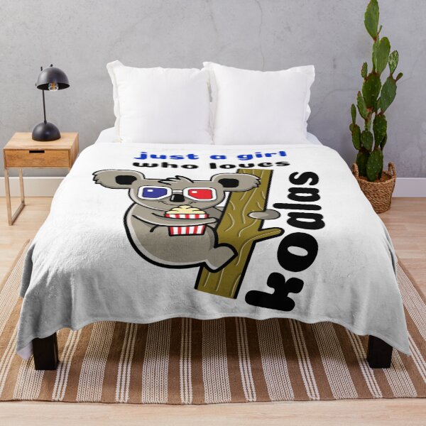 Item preview, Just a girl who loves koalas - 3D designed and sold by Good-tees.