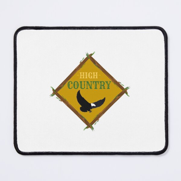 Item preview, High Country Log Diamond with Eagle-Brown designed and sold by HighCountry2021.