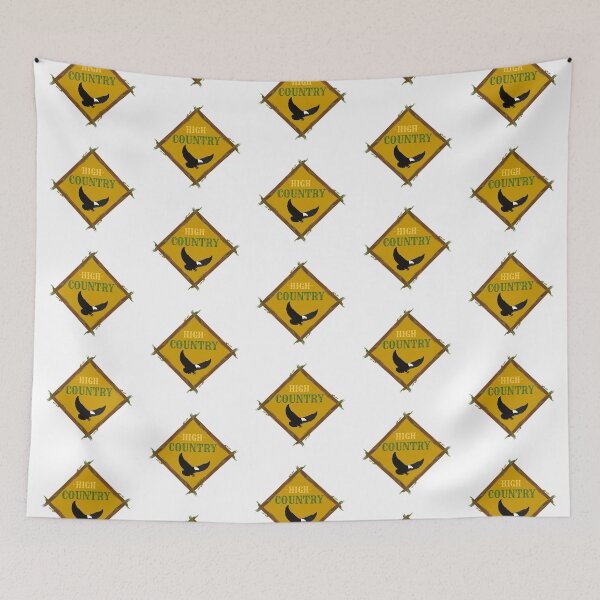 Item preview, High Country Log Diamond with Eagle-Brown designed and sold by HighCountry2021.
