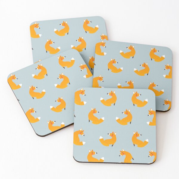 Item preview, Seamless animal pattern background, cute fox designed and sold by Sarwat Reza.