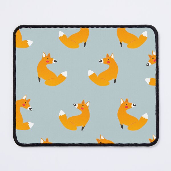 Item preview, Seamless animal pattern background, cute fox designed and sold by Sarwat Reza.
