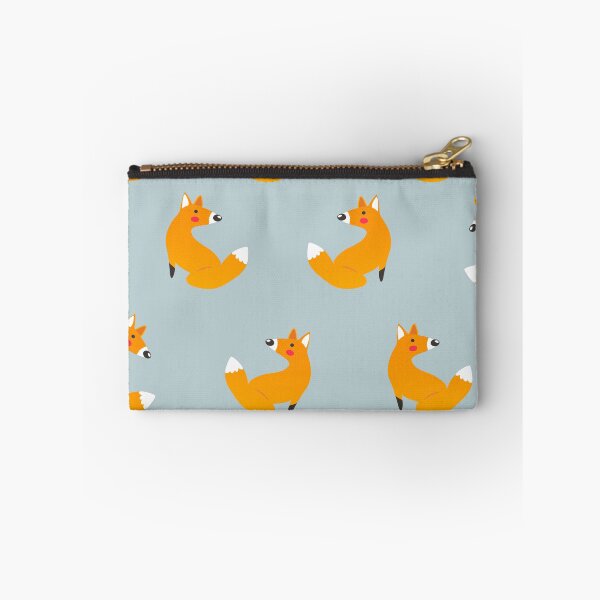 Item preview, Seamless animal pattern background, cute fox designed and sold by Sarwat Reza.