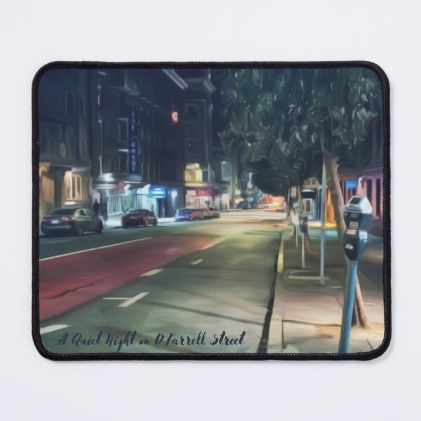 Item preview, A Quiet Night on O'Farrell Street (Oil Rendition) designed and sold by barronangMedia.