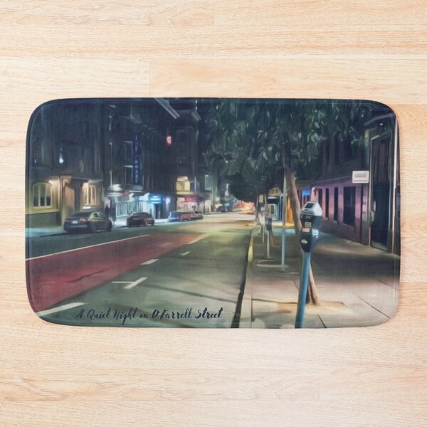 Item preview, A Quiet Night on O'Farrell Street (Oil Rendition) designed and sold by barronangMedia.