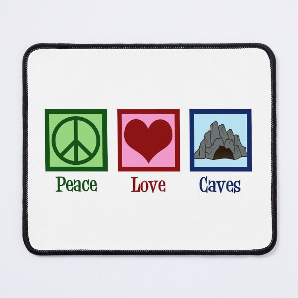 Item preview, Peace Love Caves designed and sold by Epic Love Designs.