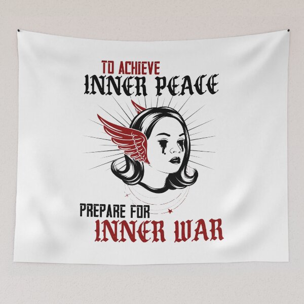 Item preview, To Achieve Inner Peace Prepare For Inner War designed and sold by dr-tars.