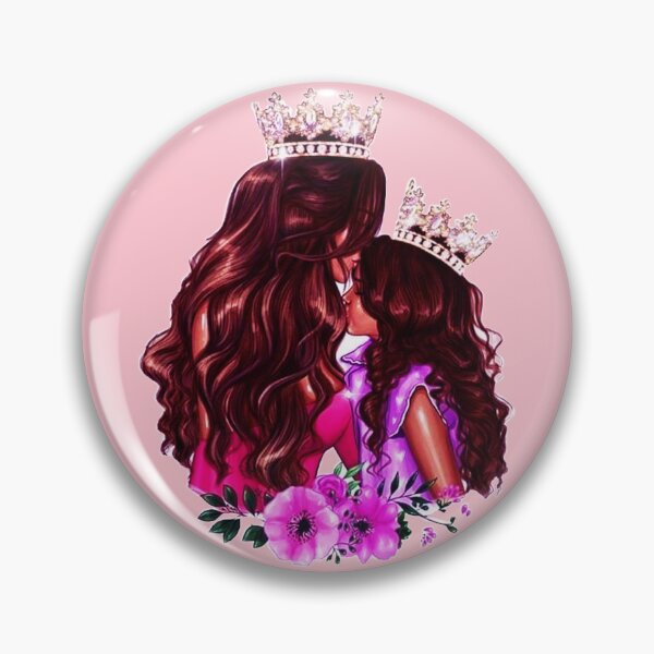 Item preview, Crowned mother and daughter designed and sold by PMestore.