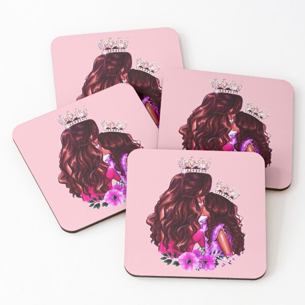 Item preview, Crowned mother and daughter designed and sold by PMestore.