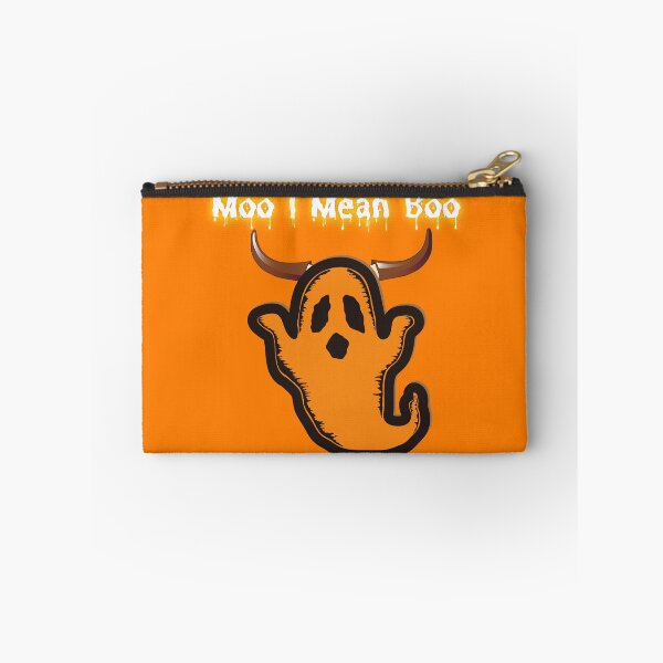 Item preview, Moo I Mean Boo Halloween Funny Cow Ghost Costume designed and sold by Bwaichigo.