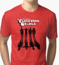 A Clockwork Orange Shadows Tri-blend T-Shirt