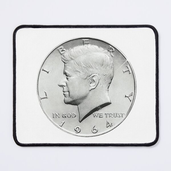 Item preview, US Half Dollar clad Coin Cash Kennedy Liberty 1964 designed and sold by Midwest-Goods.