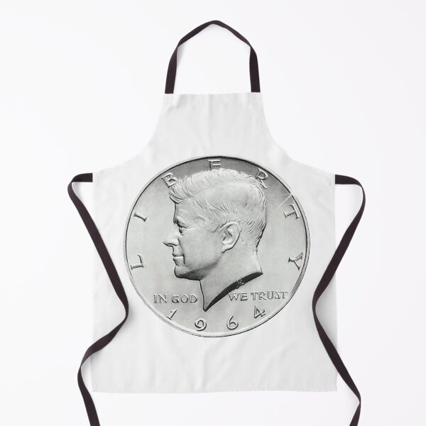 Item preview, US Half Dollar clad Coin Cash Kennedy Liberty 1964 designed and sold by Midwest-Goods.