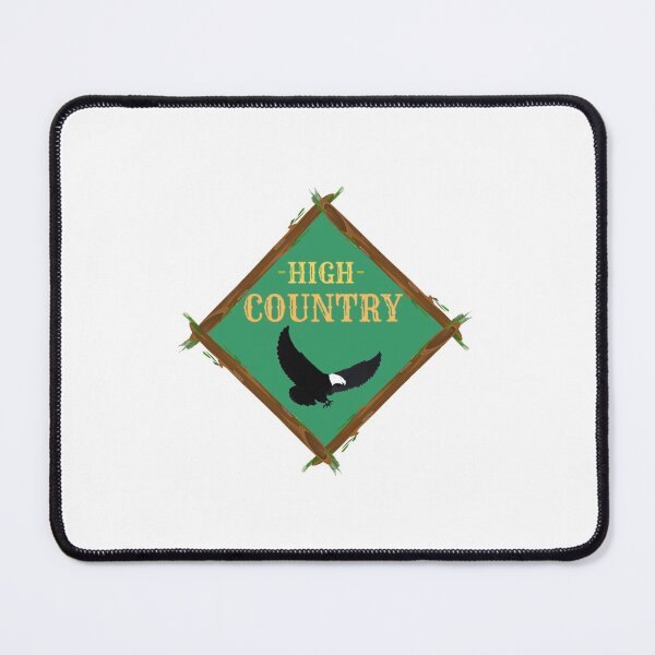 Item preview, High Country Log Diamond with Eagle-Green designed and sold by HighCountry2021.