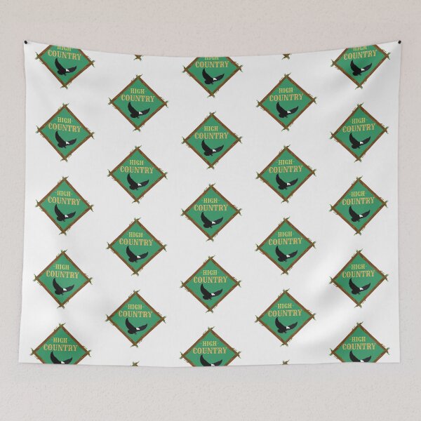 Item preview, High Country Log Diamond with Eagle-Green designed and sold by HighCountry2021.