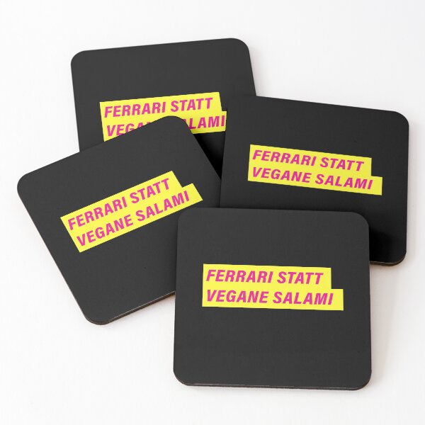 Item preview, FERRARI INSTEAD OF VEGAN SALAMI | FDP design designed and sold by Drecksseite.