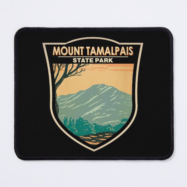 Item preview, Mount Tamalpais State Park California Badge designed and sold by KrisSidDesigns.