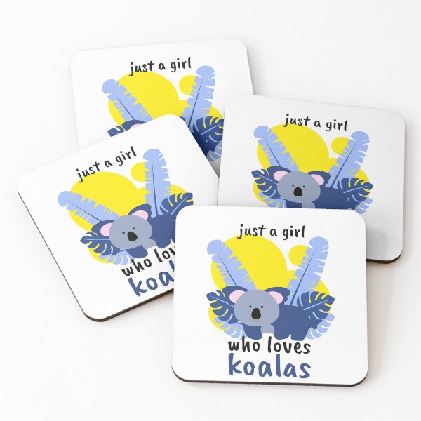 Item preview, Just a girl who loves koalas - junge designed and sold by Good-tees.