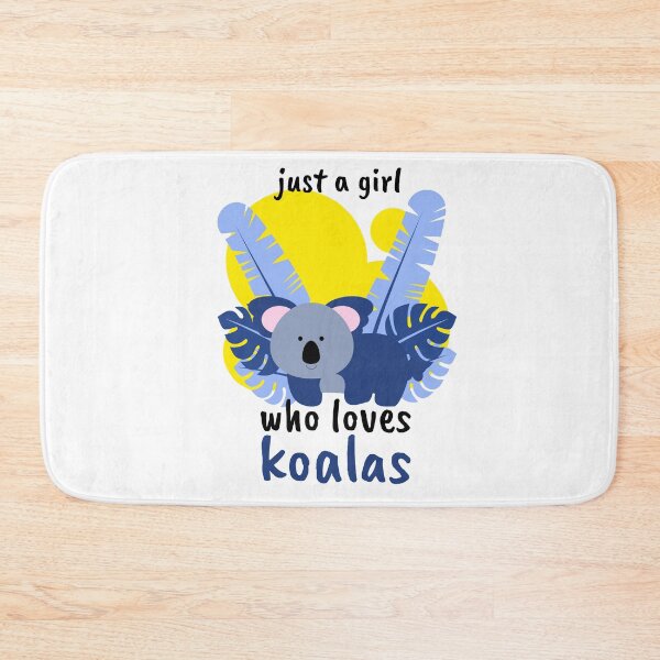 Item preview, Just a girl who loves koalas - junge designed and sold by Good-tees.