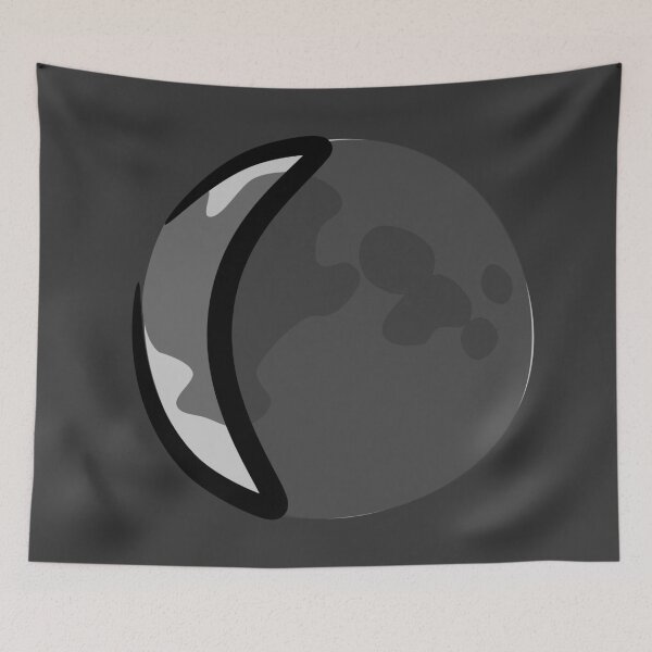 Item preview, Moon, Waning Crescent designed and sold by Bryn •.