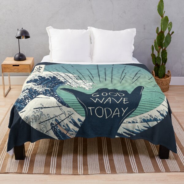 Item preview, The Great Wave Vibes designed and sold by maryedenoa.