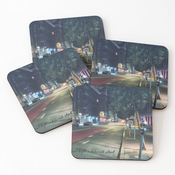 Item preview, A Quiet Night on O'Farrell Street (Oil Rendition) designed and sold by barronangMedia.
