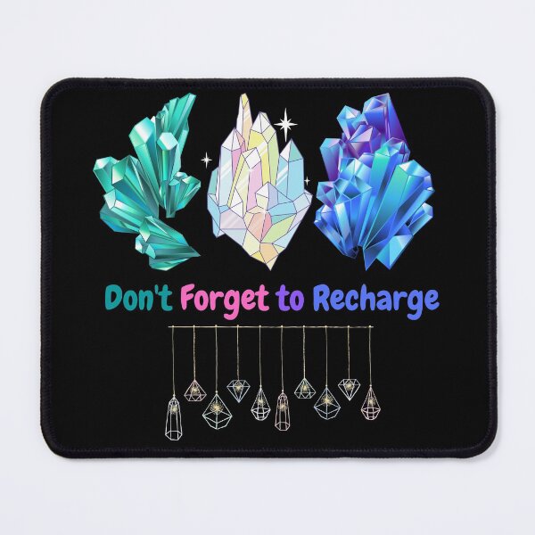 Item preview, Don't Forget To Recharge Crystals designed and sold by 89vintage.