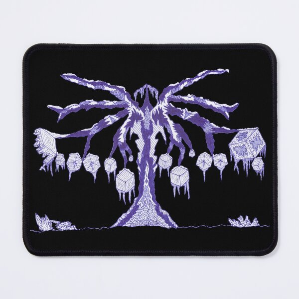 M.I. #123 |☽| Frozen Forest Fragment Mouse Pad