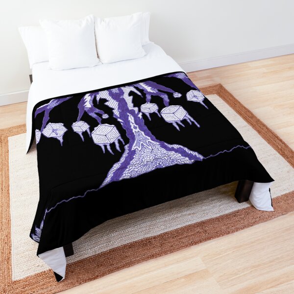 M.I. #123 |☽| Frozen Forest Fragment Comforter