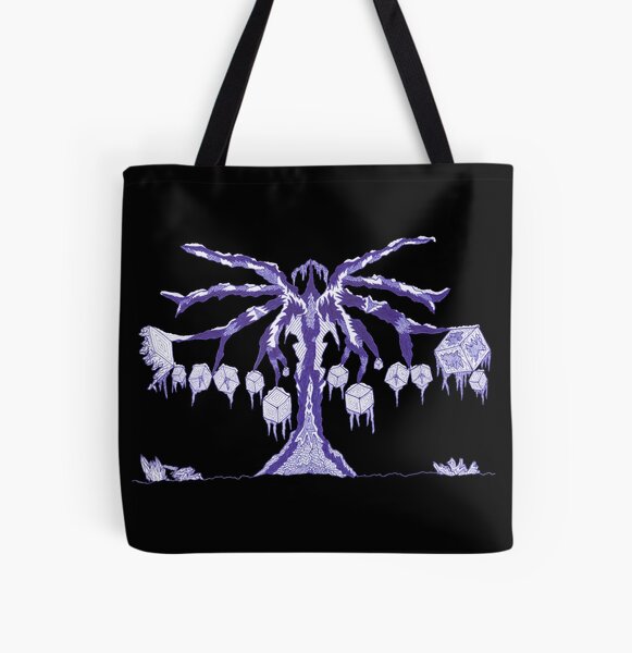 M.I. #123 |☽| Frozen Forest Fragment All Over Print Tote Bag
