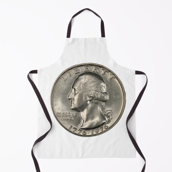 Artikelvorschau, US-Vierteldollar plattierte Münze Bargeld Washington Liberty 1976 entworfen und verkauft von Midwest-Goods.