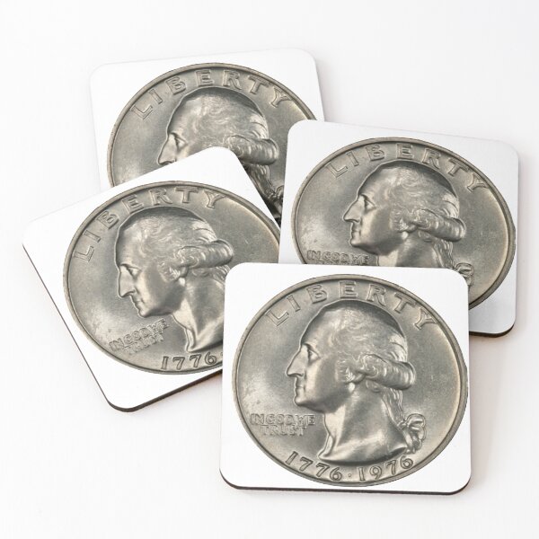 Item preview, US Quarter Dollar clad Coin Cash Washington Liberty 1976 designed and sold by Midwest-Goods.